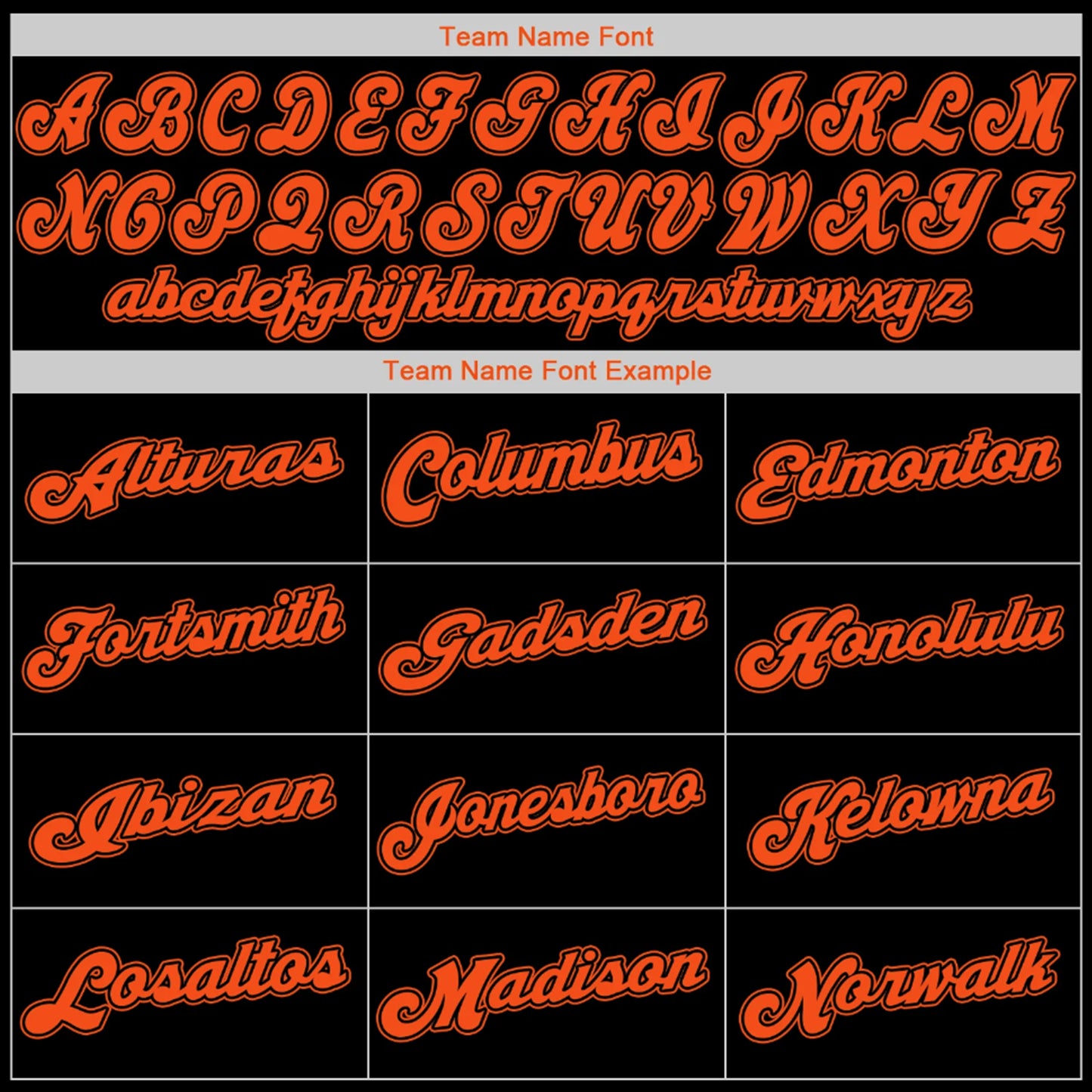 Black Orange - Black Custom Baseball Jersey